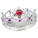 Set de frumusețe prințesă cu tiara, ac de păr, cercei și baghetă
