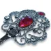 Set de frumusețe prințesă cu tiara, ac de păr și accesorii