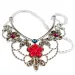 Set de frumusețe prințesă cu tiara și colier