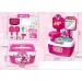 Set de înfrumusețare pink cu 19 bucăți - se poate transporta