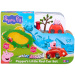 Set de joacă Peppa Purcelușa Whizz-Around cu mașină roșie