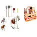 Set de joacă cai cu scule și accesorii 16 cm mai multe variante