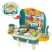 Set de joacă de bucătărie în valiză care se poate închide 25 bucăți set