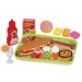 Set de mâncare cu muffin și tavă