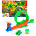 Set de pistă Hot Wheels Monster Trucks Buclă cu slime – Mattel