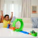 Set de pistă Hot Wheels Monster Trucks Buclă cu slime – Mattel