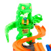 Set de pistă Hot Wheels Monster Trucks Haosul Monstrului de Slime - Mattel