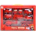 Set de vehicule pompieri 7 bucăți
