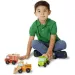 Set lemn de costrucţie vehicule - Melissa &amp; Doug