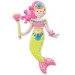 Sirenă set abţibild - Melissa &amp; Doug