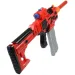 Sniping: Pistol electric transformabil gigant cu gloanțe de burete cu cartușe și țintă de 79 cm