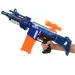 Soft Bullet Gun: Pistol electric cu burete cu magazie si cartuse in doua versiuni 60cm
