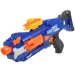 Soft Bullet Gun: Pistol manual cu magazie rotativă dimensiune 44cm