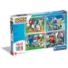 Sonic 4 in 1 puzzle - Clementoni