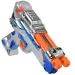 Space Warrior: Pistol spațial electric cromat cu lumină și sunet 24cm