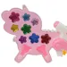 Sparkle &amp; Glitter: Set de palete de machiaj cu trei niveluri Unicorn