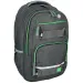 Spirit: Campus ghiozdan rotunjit gri si verde, rucsac 46x33x22cm