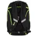 Spirit: Campus ghiozdan rotunjit verde-negru, rucsac 46x32x19cm