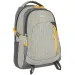 Spirit: Crew ghiozdan rotunjit gri, galben, rucsac 48x31x20cm
