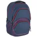 Spirit: Freedom ghiozdan rotunjit albastru si roz, rucsac 46x33x22cm