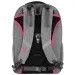 Spirit: Freedom ghiozdan rotunjit gri si roz, rucsac 46x33x22cm