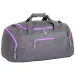 Spirit: Geantă de sport gri cu fermoar neon 55x31x41cm