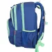 Spirit: Geantă școlară ergonomică cu model sirenă albastru rotunjit 40x20x18cm