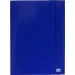 Spirit: mapă cu elastic din carton culoarea albastră A4 900g