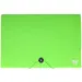 Spirit: mapă pentru documente A4 cu 12 compartimente neon verde