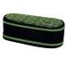 Spirit: My Bag negru și verde penar oval două compartimente