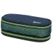 Spirit: My Bag neon verde și albastru penar două compartimente