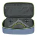 Spirit: penar oval culoarea jeans 23x10x5,5cm