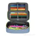 Spirit: penar oval culoarea jeans 23x10x5,5cm