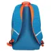 Spirit: Stilo ghiozdan albastru-gri-portocaliu, rucsac 47x21x21cm