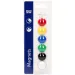 Spirit: White Board magnet colorat 20mm set 6 bucăți