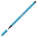 Stabilo: Pen 68 fluo albastru culoare 1mm