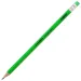 Stabilo: Swano neon verde creion grafit cu radieră HB