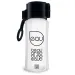 Sticlă pentru apă negru transparentă 450ml