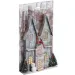 Stop &amp; Look: căsuță hârtie de Crăciun cu lumini 17x5x30cm