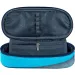 St.Right albastru culoare penar oval 23cm