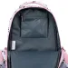 St.Right Grey Panda imprimeu panda roz-gri trei compartimente rucsac, ghiozdan 39x27x17cm