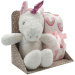 SweetDreams: Set pătură și pluș unicorn
