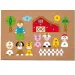 Tabel cu figurine animale set de joacă - Woodyland