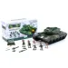 Tanc set de joacă cu soldați și accesorii culoarea verde