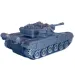 Tanc T-90 cu telecomandă RC cu efecte de lumină și sunet în două versiuni de 20 cm