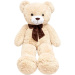 Teddy Greetings: Snow Wishes ursuleț de pluș alb în cutie cadou 120 cm