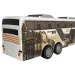 Telecomandă RC Jurassic City Autobuz cu lumină 27MHz 1/32 scară 25cm