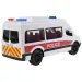 Telecomanda RC Microbuz alb de politie cu efecte de lumina 2.4GHz scara 1/12 30cm