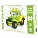 Tractor uriaș puzzle de podea 12 bucăți