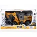Truck: vehicul de construcție pentru lemn, sunete și lumini 20cm